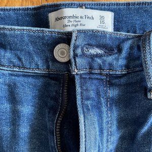 Abercrombie & Fitch Ultra High-Rise Flare Jeans